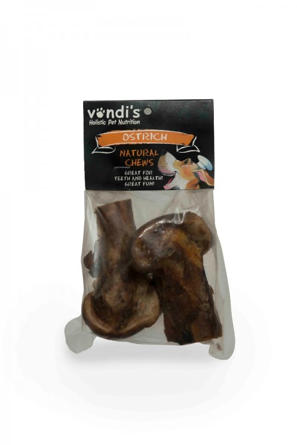 Ostrich Knuckles Small - A hard long-lasting chew-115