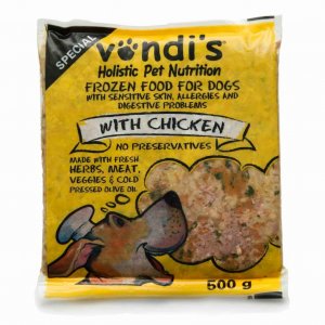 Vondi’s Special Chicken Dog Food for Itchy Skin & Sensitive Tummies -0