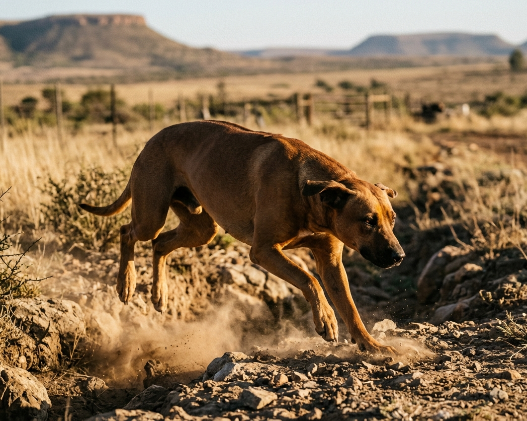Dog Movement and Jumping: Physics of Four Legs